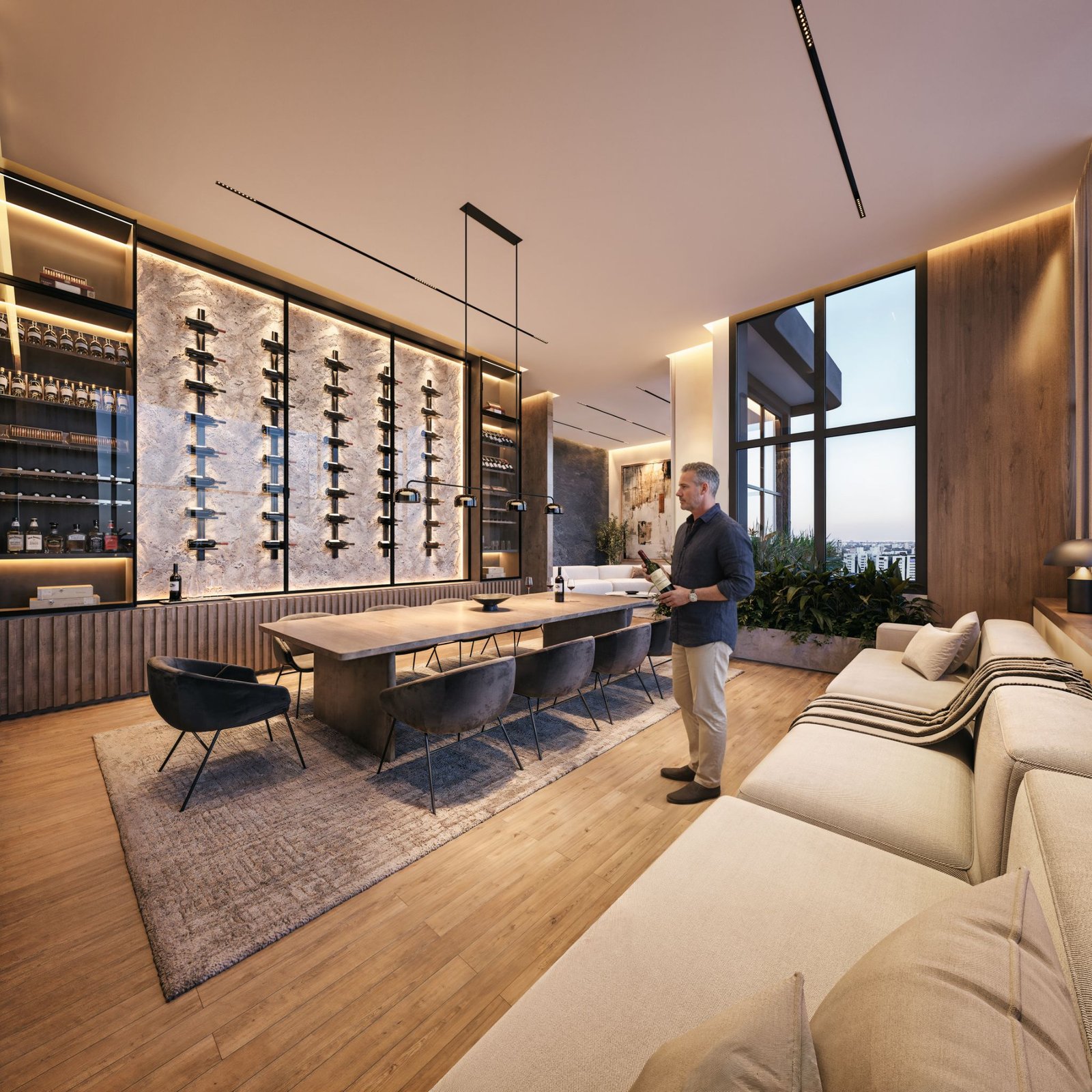 Civis Plaza — Shared lounge